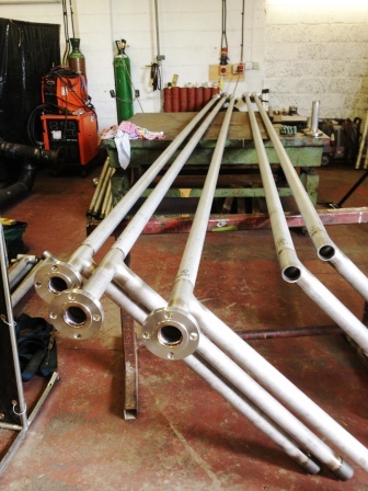 GG Stainless steel pipework